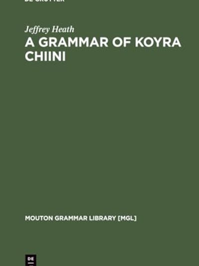 A grammar of Koyra Chiini