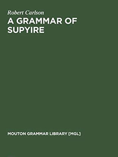 A grammar of Supyire