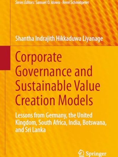 Corporate Governance and Sustainable Value Creation Models