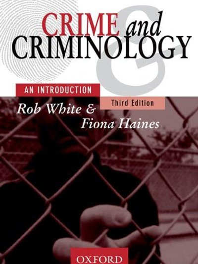 Crime and criminology