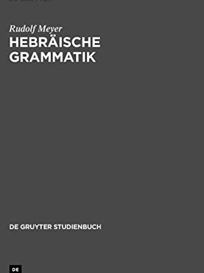 Hebräische Grammatik