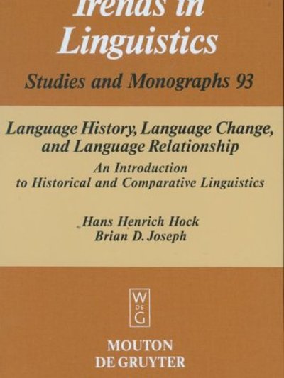 Language history, language change, and language relationship