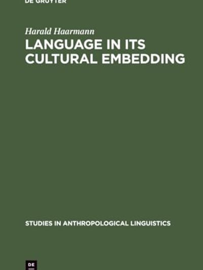 Language in its cultural embedding