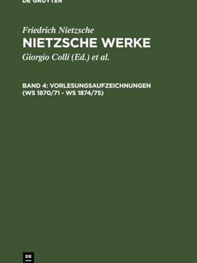 Nietzsche Werke
