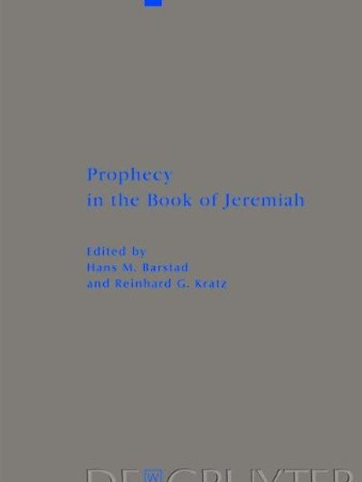 Prophecy in the book of Jeremiah