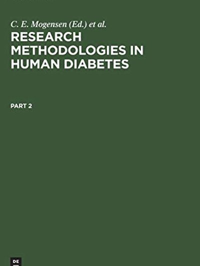 Research methodologies in human diabetes