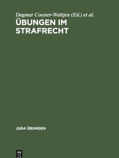 Ubungen Im Strafrecht