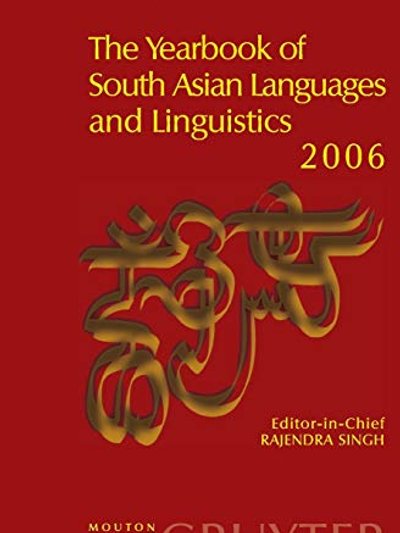 Yearbook of South Asian Languages and Linguistics 2006
